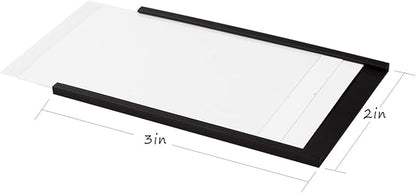 Realth Magnetic Label Holders 2'' x 3'' 30 Pack, Magnetic File Cabinet Labels - Image 2