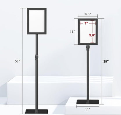 Relx Adjustable Outdoor Sign Holder Stand - Image 3
