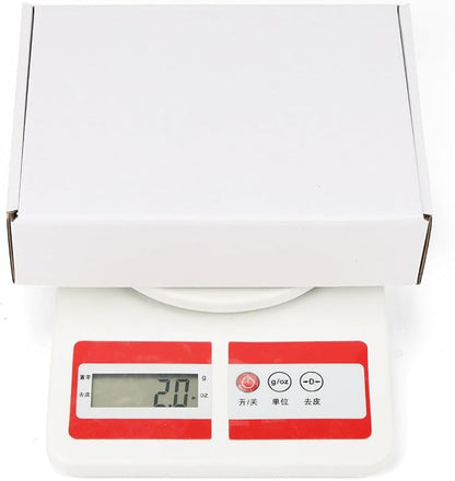 PHAREGE 8x6x2 Inch Shipping Boxes 25 Pack White, Tab Lock Tuck Top Mailer Boxes - Image 5