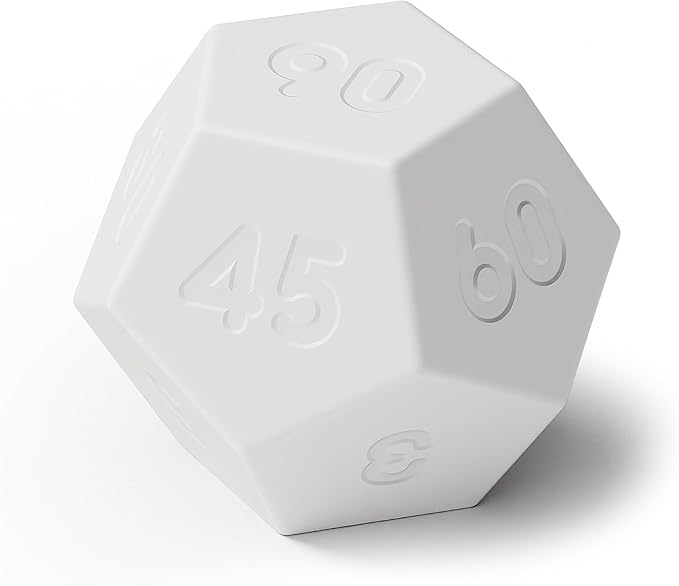 mooas Dodecagon Time Ball Rechargeable Mini Timer, 11 Preset Times, Desk & by mooas