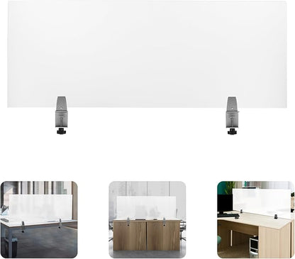 Desk Divider for Students and Desk Privacy Panel, Frosted Acrylic Plexiglass - Image 8