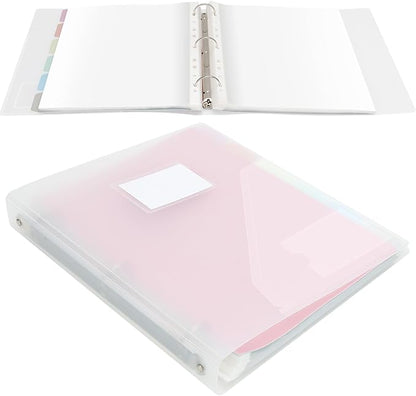 Uquelic 50-Pocket Clear Binder - Image 8