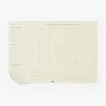 Intelligent Change Monthly Desk Pad, 2-Year Productivity Planner, Tear-Out - Image 7