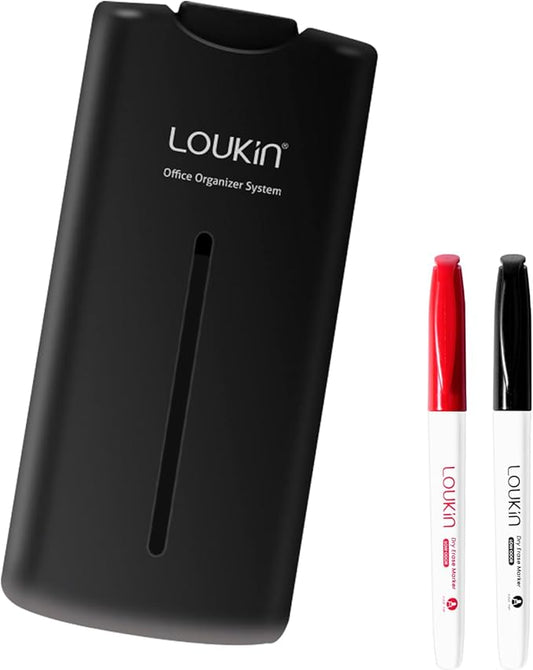 loukin All-in-One Magnetic Dry Erase Eraser, Patent Whiteboard Eraser by LOUKIN