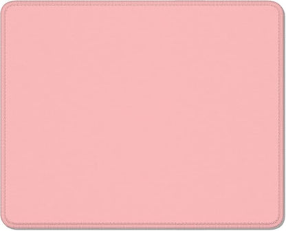 Auhoahsil Pink Mouse Pad, 12 x 10 Inch Square Mousepad, 3mm Thick Rubber Mouse by Auhoahsil