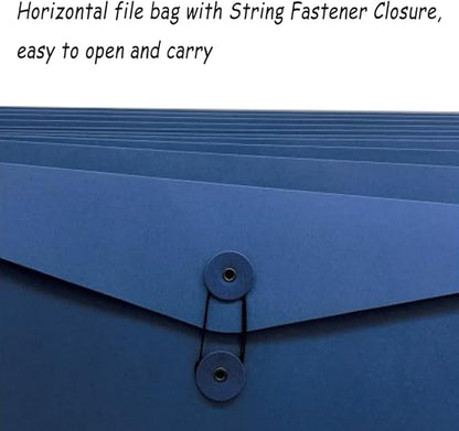 10pcs A4 Kraft Paper Envelopes Portfolio Foolscap File Folders Document Folder - Image 3