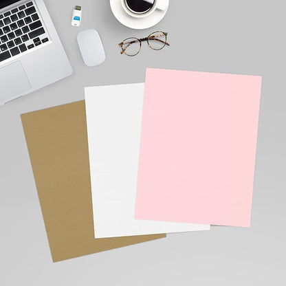 LUXPaper 8.5" x 11" Paper | Letter Size | Candy Pink | 80lb. Text | 250 Qty - Image 6