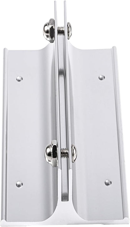 10 Pack 6" Length Aluminum Corridor Sign Holder, 1/8" Substrate, Corridor Mount - Image 3
