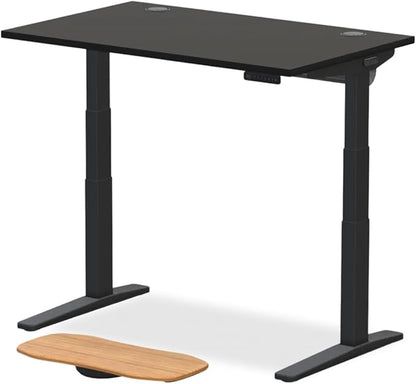 UPLIFTDESK V3 2-Leg Black Laminate Wood Standing Desk – Adjustable Height by UPLIFTDESK