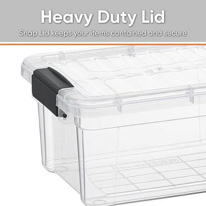 Superio Clear Storage Boxes - Image 3