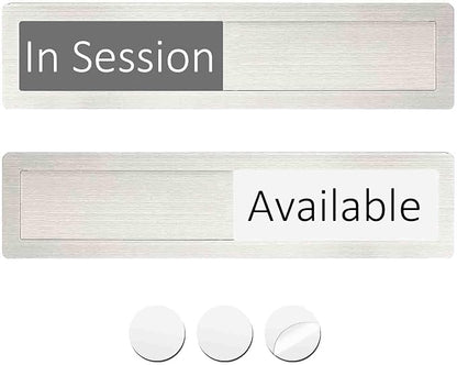 In Session or Available Sign, Vacant Occupied Indicator by LoYinLo