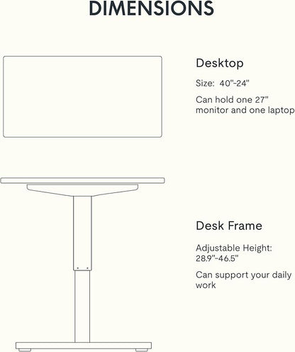 FLEXISPOT EN1 One-Piece Standing Desk - Image 6