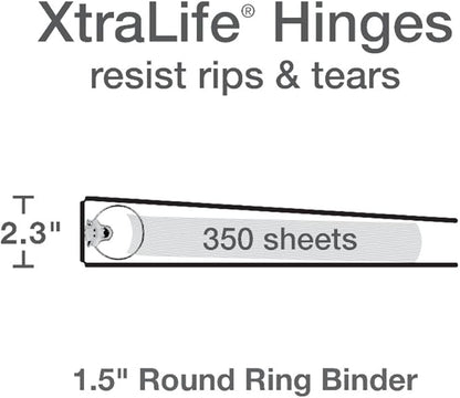 Oxford Cardinal 3 Ring Binders, Binders - Image 2