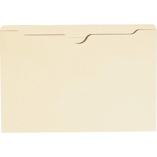 Smead File Jacket, Reinforced Straight-Cut Tab, Flat-No Expansion, Legal Size by SMEAD