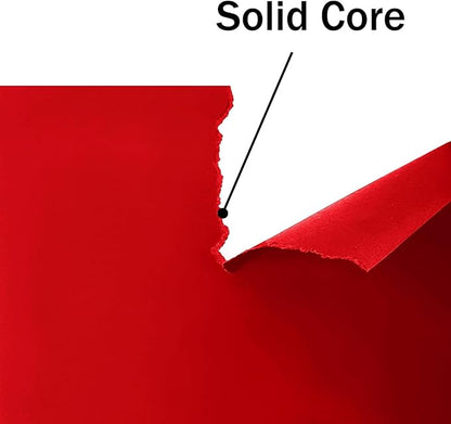 100 Sheets Red Cardstock 8.5 x 11 Red Construction Paper, Goefun 80lb Card - Image 3