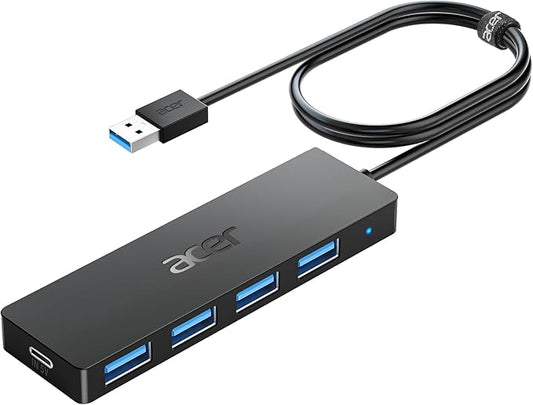 Acer USB Hub 4 Ports, USBA Splitter by Acer