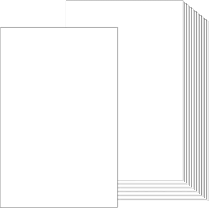 Mepase 300 Sheets Legal Size Cardstock 8.5" X 14" White Paper, 65lb Card Stock by Mepase