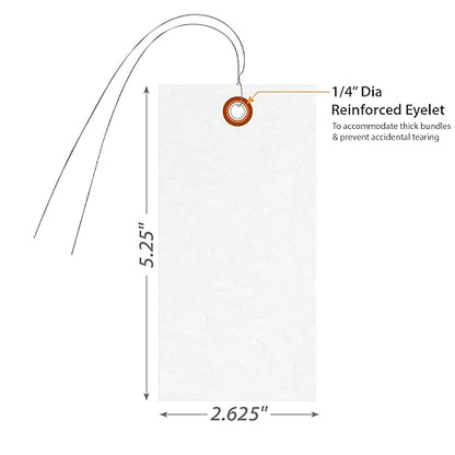 SmartSign White Shipping Tags - Image 5