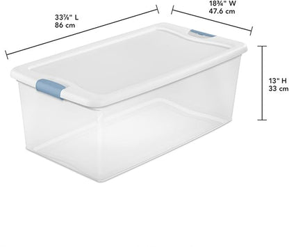 Sterilite 20-Pack Latching Box, Under Bed Storage Bins - Image 2