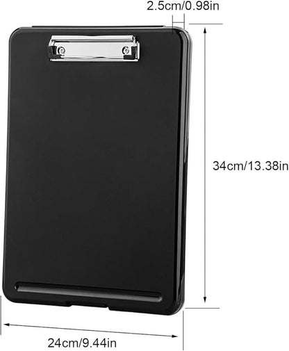 ZCZN Plastic A4 Form Storage Box Case, Clipboard Case, Bulk clipboard Set - Image 3
