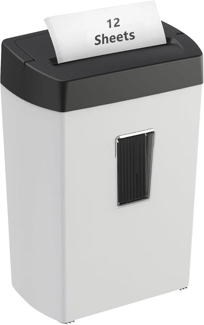 Bonsaii 12-Sheet Cross-Cut Paper Shredder, P-4 Security, Credit Card & Document by bonsaii