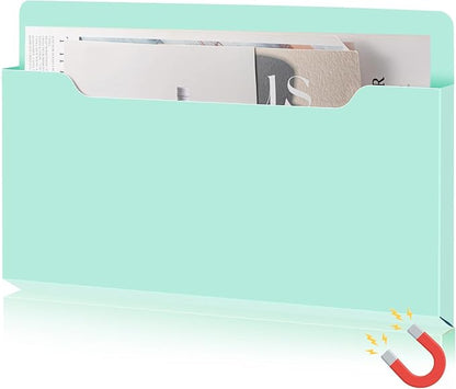 Feifeiya Magnetic Pocket File Holder Large File Folder Organizer Paper Mail by Feifeiya