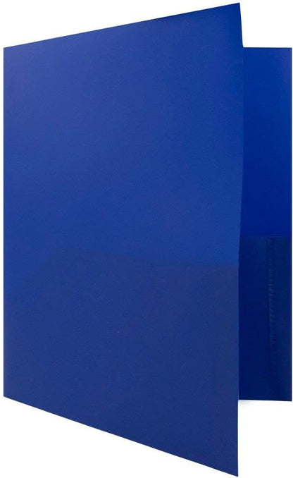 JAM PAPER Plastic Color POP Folders - Image 4