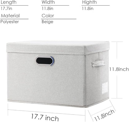 PRANDOM Large Collapsible Storage Bin - Image 4