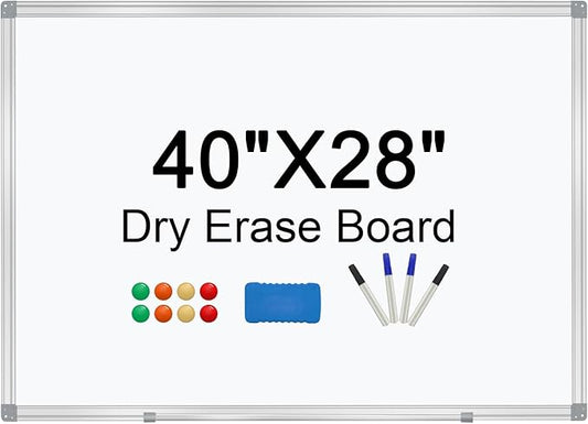 H-Qprobd Dry Erase Board for Wall Aluminum Presentation Magnetic Whiteboard by H-Qprobd