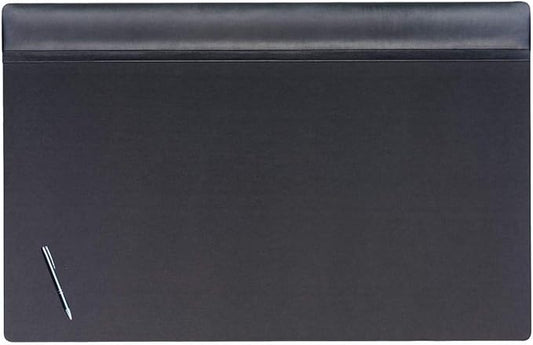 DACASSO Leather Desk Pad with Top Rail by Dacasso