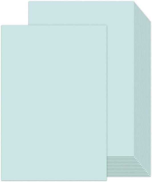 Blue Cover Stock 11x17 100 Sheets Thick Card Stock, Goefun 80lb Heavyweight by Goefun