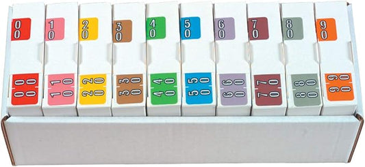 Doctor Stuff - File Folder Labels, Terminal Digit Filing, Consecutive Double by DoctorStuff