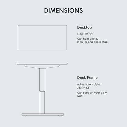 FLEXISPOT EN1 One-Piece Standing Desk - Image 6