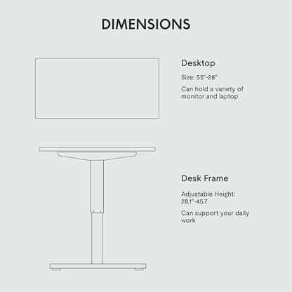 FLEXISPOT EN1 One-Piece Standing Desk - Image 7