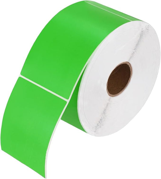 PATIKIL 1000Pcs Colored Coding Labels Stickers, 5x3 Inch Rectangle Inventory by PATIKIL