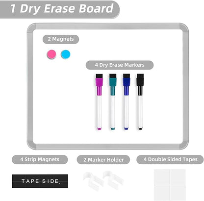 VUSIGN Small White Board Dry Erase, Mini Whiteboard - Image 6