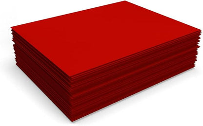 LUXPaper 8.5" x 11" Paper | Letter Size | Holiday Red | 60lb. Text | 500 Qty - Image 4