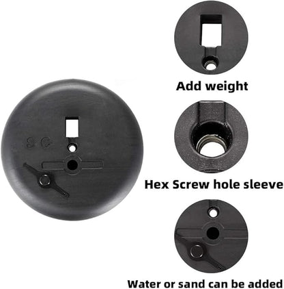 SENZHIYI Adjustable Poster Stand Holder Heavy Duty Snap Open Aluminum Pedestal - Image 5