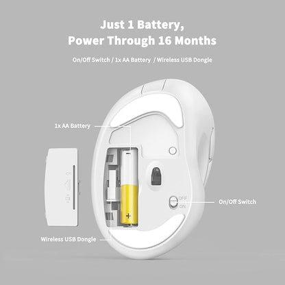 Ergonomic Wireless Mouse 2025 New Updated Smaller - Image 6