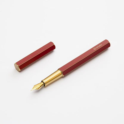 YSTUDIO Stunning Classic Revolve Fountain Pen, Schmidt Gilded Nib, Best Pen by YSTUDIO