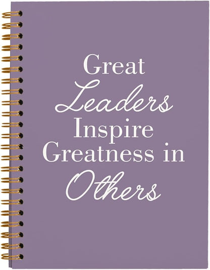 OXW Purple Meeting Notebooks for Work, Leadership Gifts Office Work Notebook by Unknown