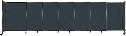 Versare Straightwall Sliding Portable Wall Partition | Freestanding Office by VERSARE