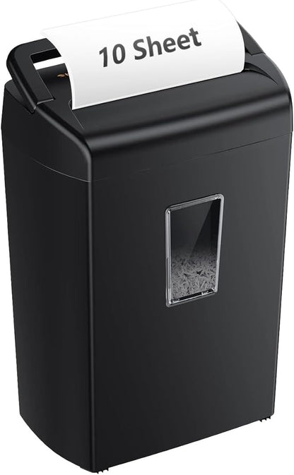 Bonsaii 10-Sheet Cross-Cut Paper Shredder by bonsaii