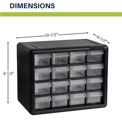 Akro-Mils 16-Drawer Plastic Drawer Storage Cabinet - Image 2