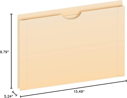 Pendaflex File Jackets, Legal Size, Reinforced Straight-Cut Tabs - Image 6
