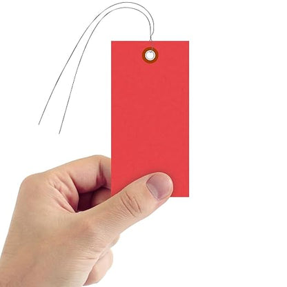 SmartSign Blank Red Shipping Tags - Image 2