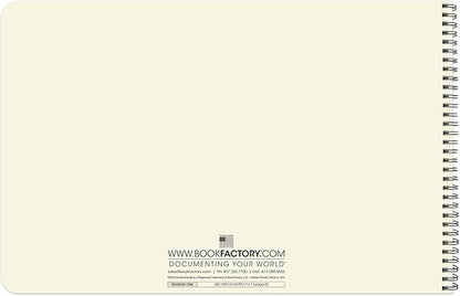 BookFactory Accounting Ledger Notebook/Large 8 Column Accounting Ledger - Image 4