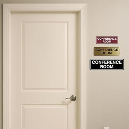 Standard Conference Room Sign -Red - Image 5