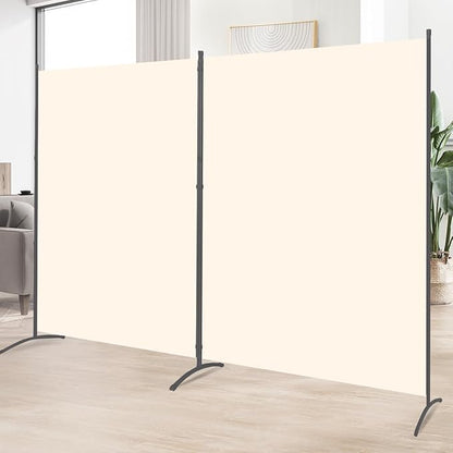 Room Divider 2 Panel Large Privacy Screens, Tall 6FT Partition Room Dividers by HOMSCREENER
