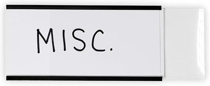 SmartSign Magnetic 'C' Channel Label Holders | 2" x 4" - Image 6